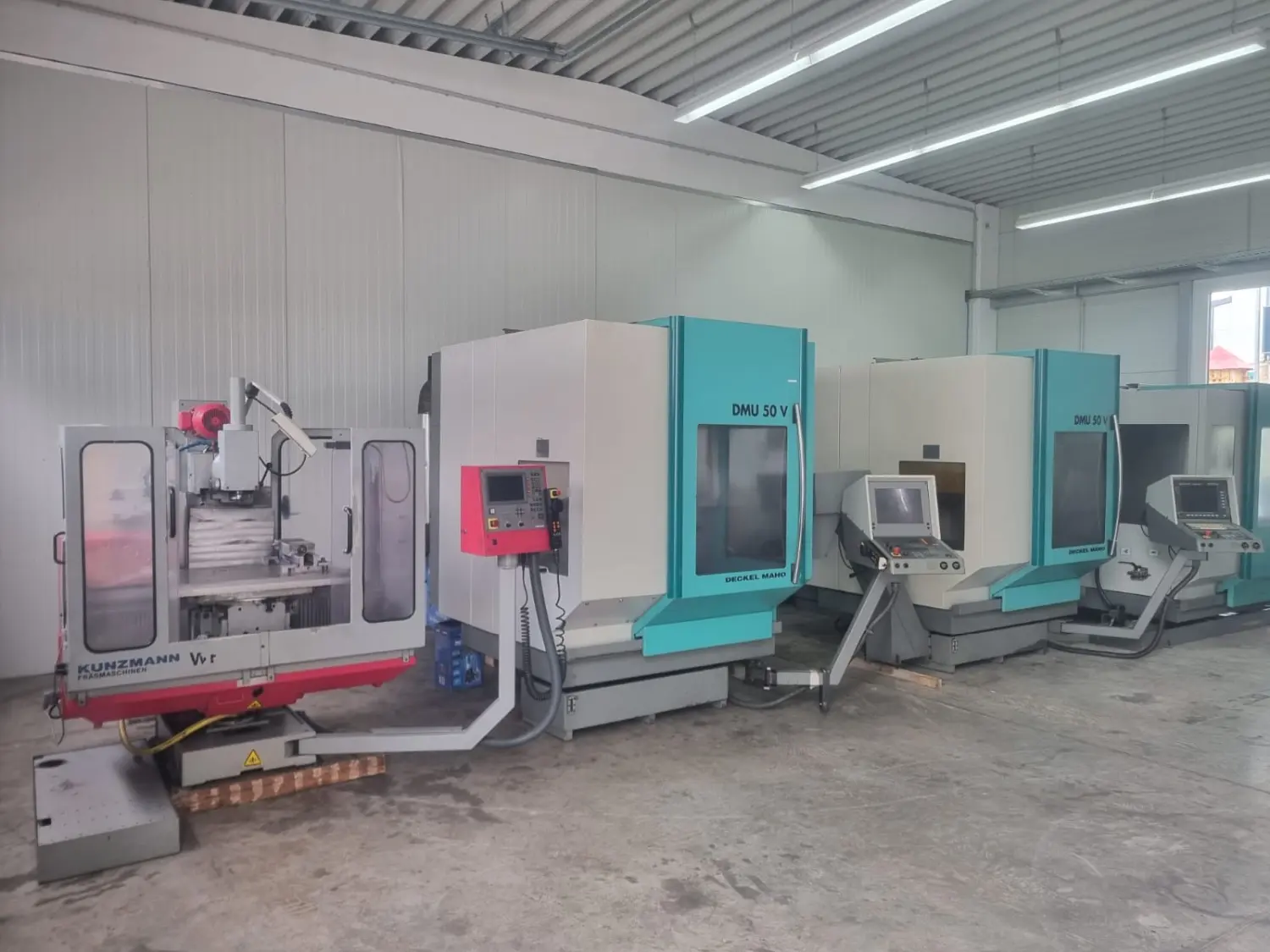 Beta Technik, Maschine DMU 50V