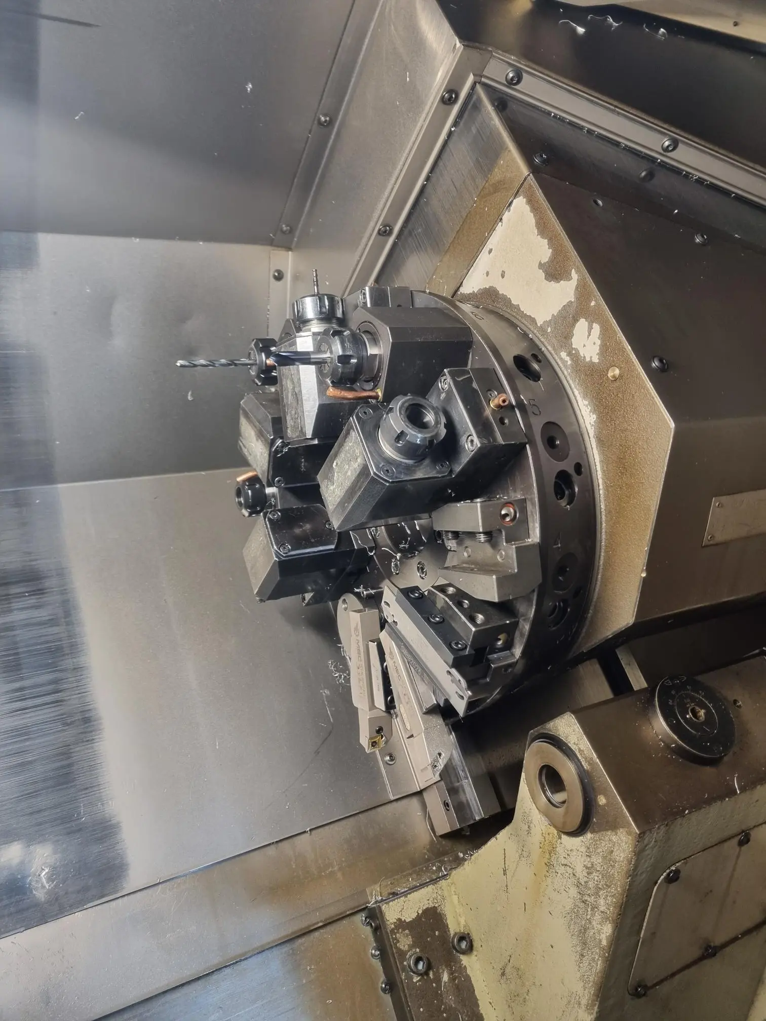Beta Technik, Maschinenteil